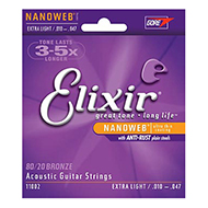 Elixir Nanoweb Bronze Extra Light 10-47
