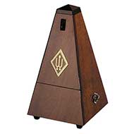 Wittner Pyramid Metronome w/Bell Walnut