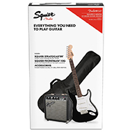 Squier Stratocaster Pack LRL Black